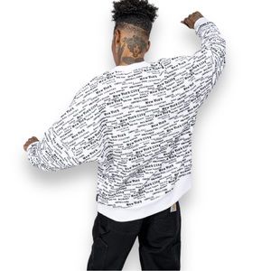 NWT Spirit Jersey New York Newspaper Print
Sweatshirt Unisex Sizing Small